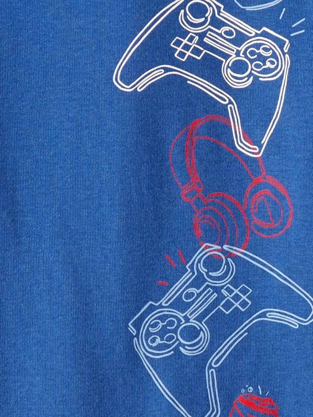 Carter's Gaming 4 Piece Pajama Set Blue Size 8/8A NWT